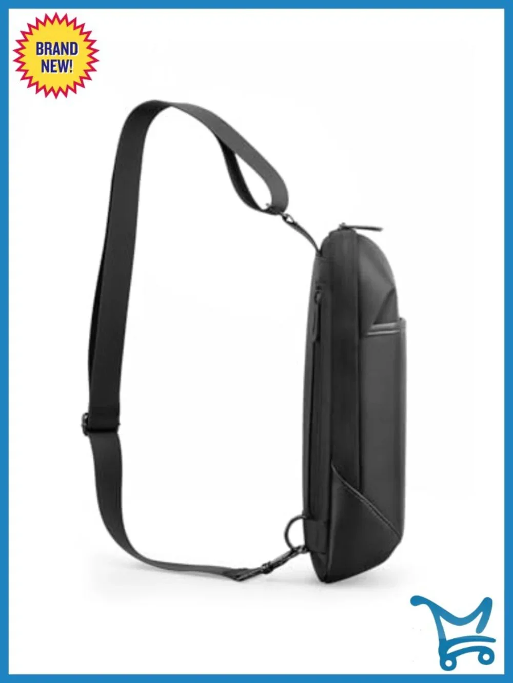 Waterproof Sling Bag Crossbody Chest Pack Anti Theft Travel Daypack